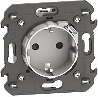 Розетка с заземлением +1хUSB тип C модульная Legrand BTicino Living Now 1-м. 2 мод. шторки белый картинка